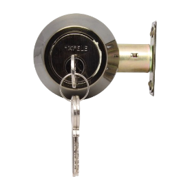 HAFELE กุญแจลิ้นตาย 489.10.502 ทองเหลือง/รมดำ ของแท้ By Scg warin เมืองวัสดุ